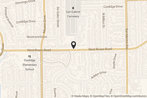 Map with location marker