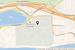 Map with location marker