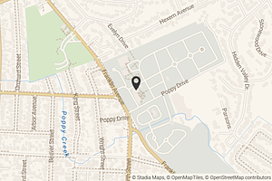 Map with location marker