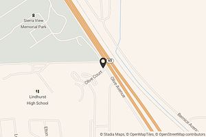 Map with location marker