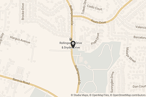 Map with location marker