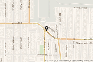 Map with location marker