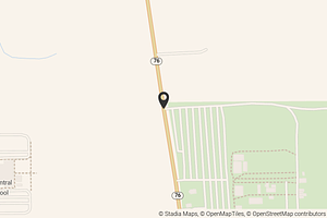 Map with location marker