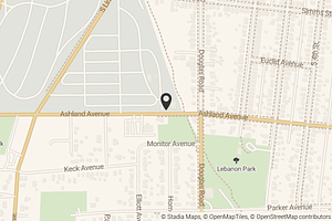 Map with location marker