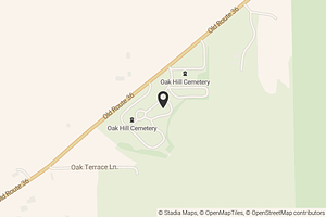 Map with location marker