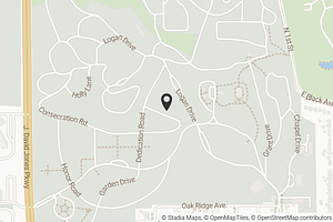 Map with location marker