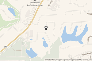 Map with location marker