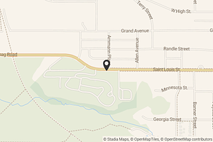 Map with location marker