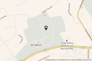 Map with location marker