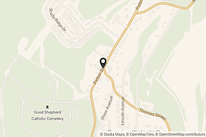 Map with location marker