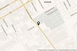 Map with location marker