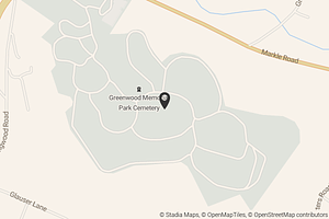 Map with location marker