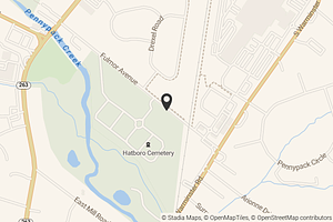 Map with location marker