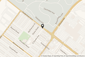 Map with location marker