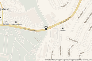 Map with location marker