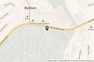 Map with location marker