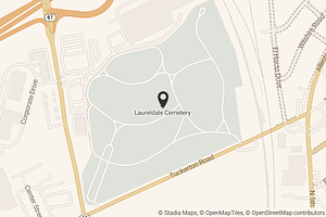 Map with location marker