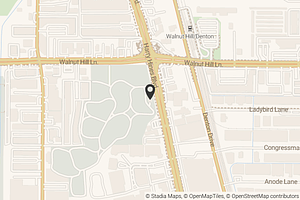 Map with location marker