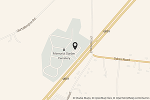 Map with location marker