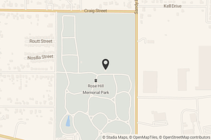 Map with location marker