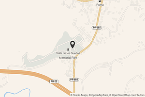 Map with location marker