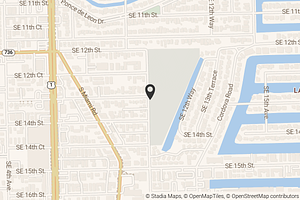 Map with location marker