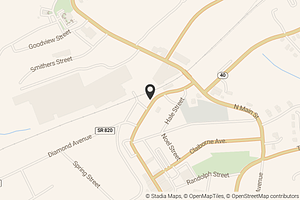 Map with location marker