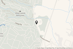 Map with location marker