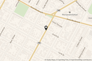 Map with location marker