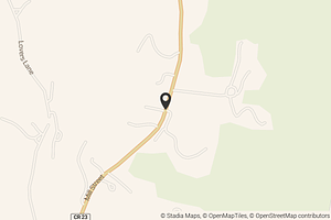 Map with location marker