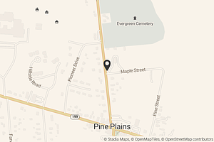 Map with location marker