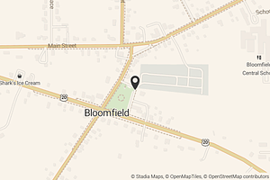 Map with location marker