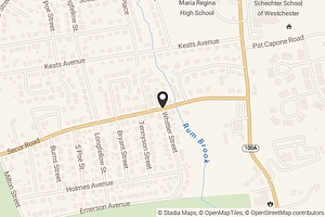 Map with location marker