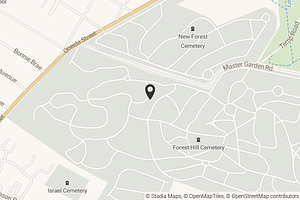 Map with location marker