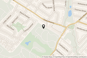 Map with location marker