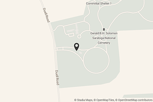 Map with location marker