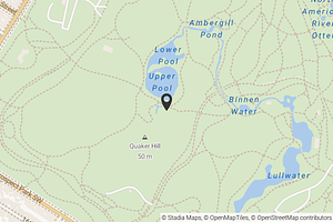 Map with location marker