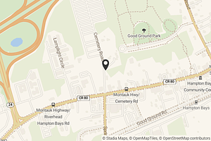 Map with location marker