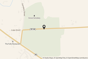 Map with location marker