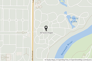 Map with location marker