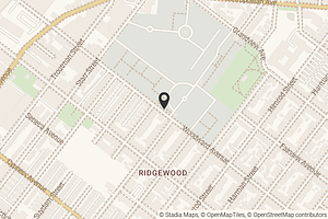 Map with location marker