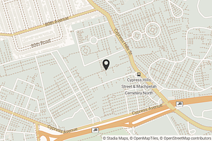 Map with location marker