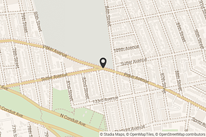 Map with location marker