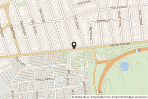 Map with location marker