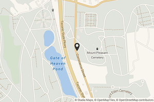 Map with location marker