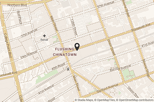 Map with location marker