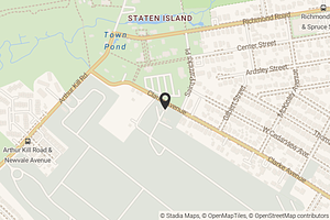 Map with location marker