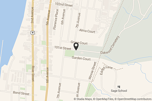 Map with location marker