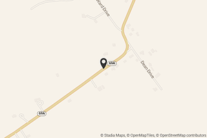 Map with location marker