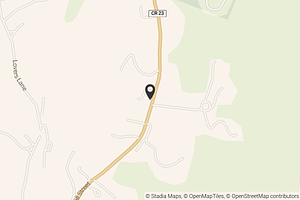 Map with location marker